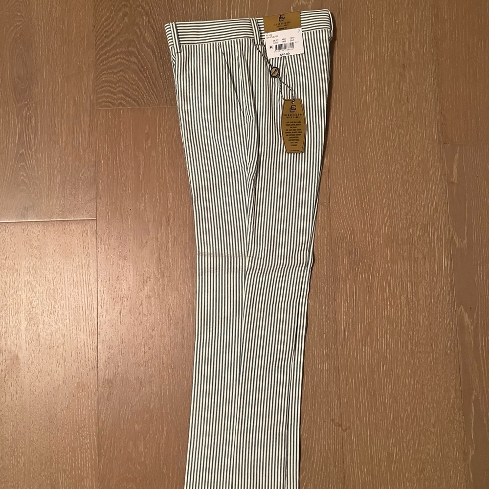NWT Class Club Boys White & Navy Trousers – Dress Pants for Formal/Casual Wear